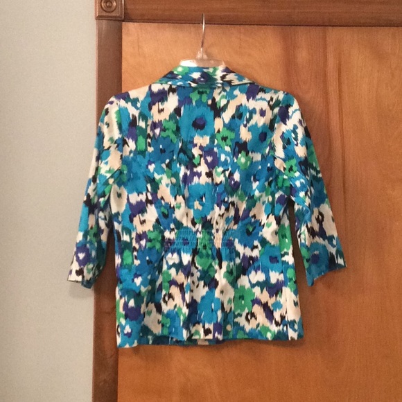 Studio Works Petite PS 3/4 Sleeve Stretchy Jacket - Picture 2 of 7